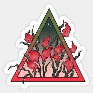 Floristic Figure Sticker